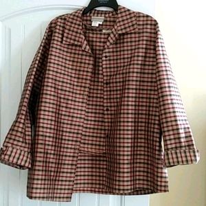 2 piece silk jacket /blouse